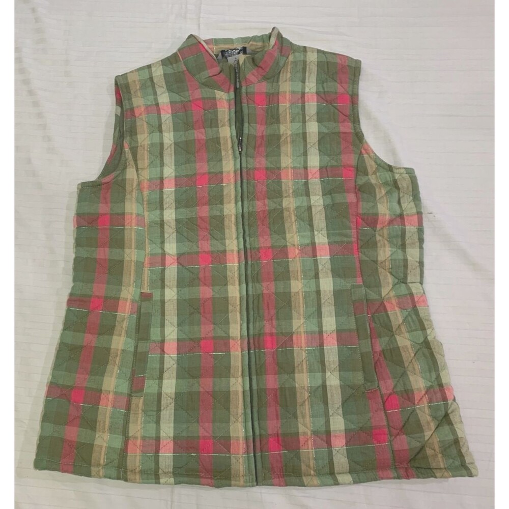 IB DIFFUSION WOMENS FULL ZIP VEST SIZE S